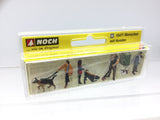 Noch 15471 HO/OO Gauge Dog Walker Figures