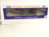 Dapol 4F-071-107 OO Gauge 7 Plank Wagon Twin Pack Ruabon Weathered