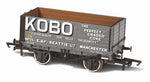 Oxford Rail 76MW7021 OO Gauge 7 Plank Mineral Wagon Kobo No15