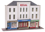 Metcalfe PO206 OO/HO Gauge Low Relief Cinema & Shops Card Kit