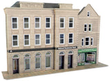 Metcalfe PO271 OO/HO Gauge Low Relief Bank & Shop Card Kit