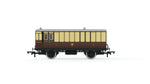 Hornby R40310 OO Gauge GWR, 4 Wheel Coach, Passenger Brake, 505 - Era 2/3