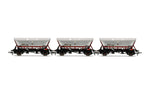 Hornby R60069 OO Gauge HFA Hopper Wagons, Three Pack, EWS - Era 9