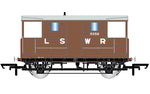 Hornby R6911A OO Gauge LSWR 20t Goods Brake Van 5359