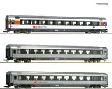 Roco 74022 HO Gauge SBB EC7 Eurocity Coach Set 2 (3) VI