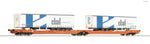 Roco 77392 HO Gauge Wascosa T3000e Articulated Double Pocket Wagon VI