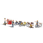 Woodland Scenics A2752 O Gauge Bicycle Buddies