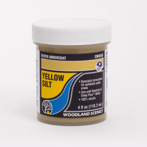 Woodland Scenics CW4535 Water Undercoat Yellow Silt (118.2ml)