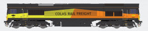 Dapol 2D-066-009S N Gauge Class 66 846 Colas Rail Freight (DCC-Sound)