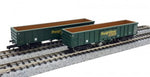 Dapol 2F-025-002 N Gauge Freightliner MJA Bogie Box Wagon Set