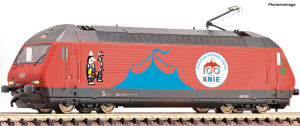 Fleischmann 731501 N Gauge SBB Re460 058-1 Circus Knie Electric Locomotive VI