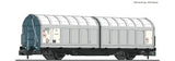 Fleischmann 826250 N Gauge AAE Hbbiillns Sliding Wall Wagon VI