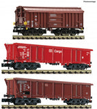 Fleischmann 829358 N Gauge DBAG Tontransportwagen Wagon Set (3) V