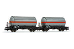 Arnold HN6525 N Gauge SNCF Algeco 2 Axle Gas Tank Wagon Set (2) IV