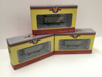 Oxford Rail 76MW7014 OO Gauge 3xBR Grey 7 Plank Wagon Set