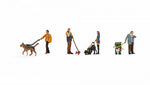 Noch 36471 N Gauge Dog Walker Figures