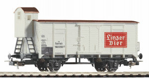 Piko 58947 HO Gauge Classic OBB G02 Linzxer Bier Box Van w/Brakemans Cab III