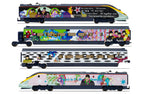 Hornby R3829 OO Gauge Eurostar, Class 373, Set 3005/3006 'Yellow Submarine' Train Pack - Era 9