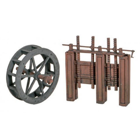 Wills SS84 OO Gauge Water Wheel & Sluice Gate Kit